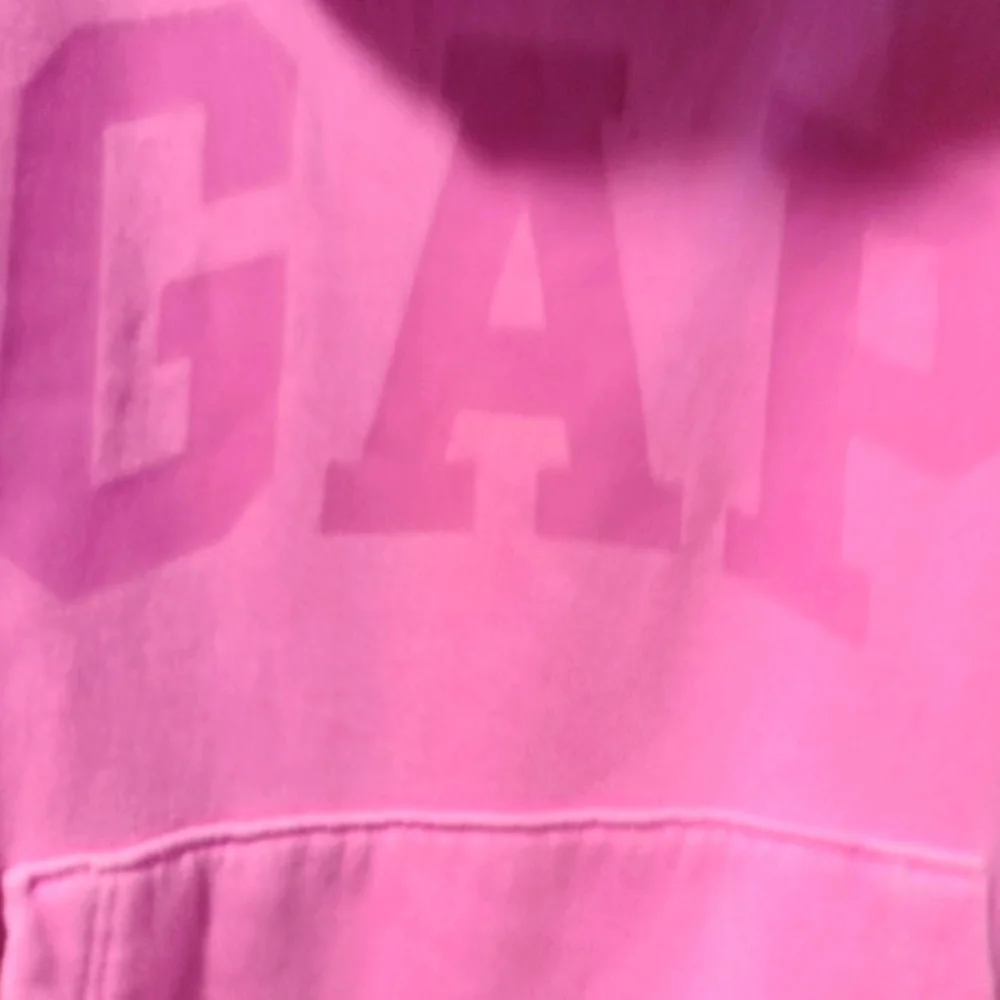GAP Kids Happy Pink Soft Cotton Blend Relaxed Fit Hoodie, M